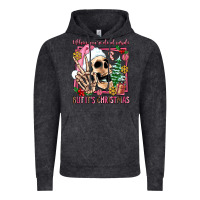 Vintage Black when you're dead inside but it's christmas Vintage Hoodie - AdoDesignShop