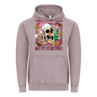 Vintage Zinc when you're dead inside but it's christmas Vintage Hoodie - AdoDesignShop