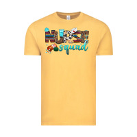 Vintage Mustard nurse squad Vintage Tee - BundleAndBundleShop