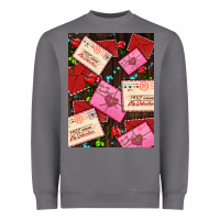 Storm love letters with roses  air Heavyweight Sweatshirt - AdoDesignShop