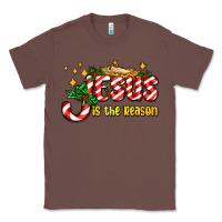 Chestnut jesus is the reason with christmas candy ado Classic Tee - AdoDesignShop