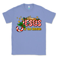 Colony Blue jesus is the reason with christmas candy ado Classic Tee - AdoDesignShop