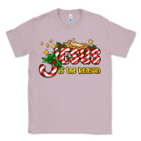 Lilac jesus is the reason with christmas candy ado Classic Tee - AdoDesignShop
