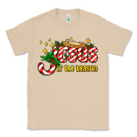 Mushroom jesus is the reason with christmas candy ado Classic Tee - AdoDesignShop
