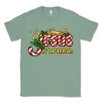 Sage jesus is the reason with christmas candy ado Classic Tee - AdoDesignShop
