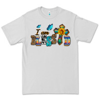 Dove Grey ı am blessed Premium Tee - AdoDesignShop