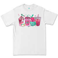 White nurse fuel coffee cups Premium Tee - texasbilliewilder