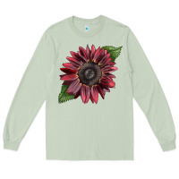 Matcha chocolate sunflower Long Sleeve Tee - LillyAllenDesigns