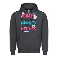 Smoke cna because even nurses need heroes Zipper Hoodie - MaliasSmallBusiness