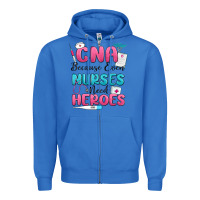 True Royal cna because even nurses need heroes Zipper Hoodie - MaliasSmallBusiness