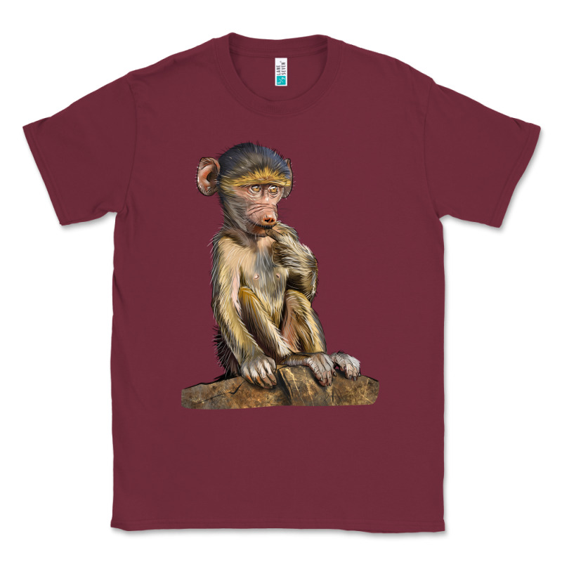 Baby Baboon Illustrations Classic Tee by LillyAllenDesigns | Teevron