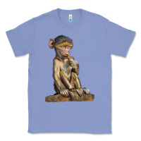 Colony Blue Baby Baboon Illustrations Classic Tee - LillyAllenDesigns