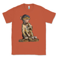 Copper Baby Baboon Illustrations Classic Tee - LillyAllenDesigns