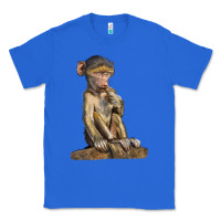 True Royal Baby Baboon Illustrations Classic Tee - LillyAllenDesigns