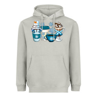 Moon Dust Winter Coffee Cups Heavyweight Hoodie - Artiststas
