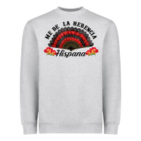 Me De La Herencia Hispana Hand Fan Heavyweight Sweatshirt | Teevron