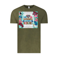Vintage Olive this superhero wears scrubs tumbler Vintage Tee - BundleAndBundleShop