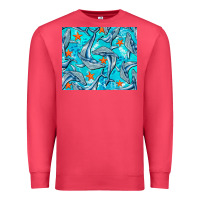 Cardinal humpback whale mousepad Premium Sweatshirt - BarkalooDesign