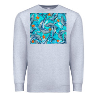 Heather Grey humpback whale mousepad Premium Sweatshirt - BarkalooDesign