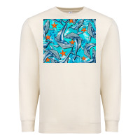 Sandshell humpback whale mousepad Premium Sweatshirt - BarkalooDesign