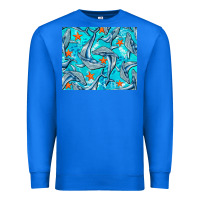 True Royal humpback whale mousepad Premium Sweatshirt - BarkalooDesign