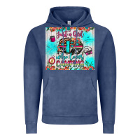 Vintage Denim just a girl who loves camping Vintage Hoodie - JahusDesignShop