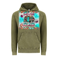 Vintage Olive just a girl who loves camping Vintage Hoodie - JahusDesignShop
