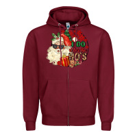 Burgundy i do in for the ho s Zipper Hoodie - MaliasSmallBusiness