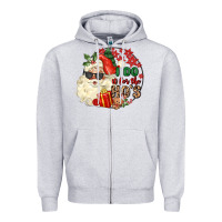 Heather Grey i do in for the ho s Zipper Hoodie - MaliasSmallBusiness