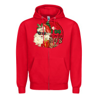 Red i do in for the ho s Zipper Hoodie - MaliasSmallBusiness