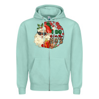 Seafoam i do in for the ho s Zipper Hoodie - MaliasSmallBusiness