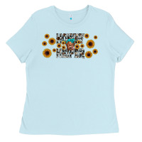 Baby Blue howdy heifer Ladies Tee - JahusDesignShop