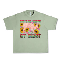 Oil Green western don't go bacon my heart pig Urban Heavy Tee - Artiststas