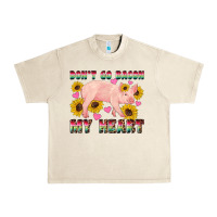 Sandshell western don't go bacon my heart pig Urban Heavy Tee - Artiststas
