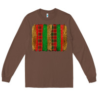 Chestnut Christmas brushstroke Long Sleeve Tee - Jasminsmagicworld