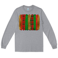 Heather Grey Christmas brushstroke Long Sleeve Tee - Jasminsmagicworld