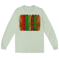 Matcha Christmas brushstroke Long Sleeve Tee - Jasminsmagicworld