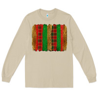 Mushroom Christmas brushstroke Long Sleeve Tee - Jasminsmagicworld