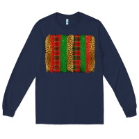Navy Christmas brushstroke Long Sleeve Tee - Jasminsmagicworld