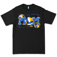 Black mom volleyball Premium Tee - Zillion Design Studio