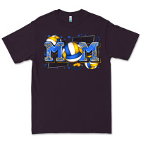 Plum mom volleyball Premium Tee - Zillion Design Studio