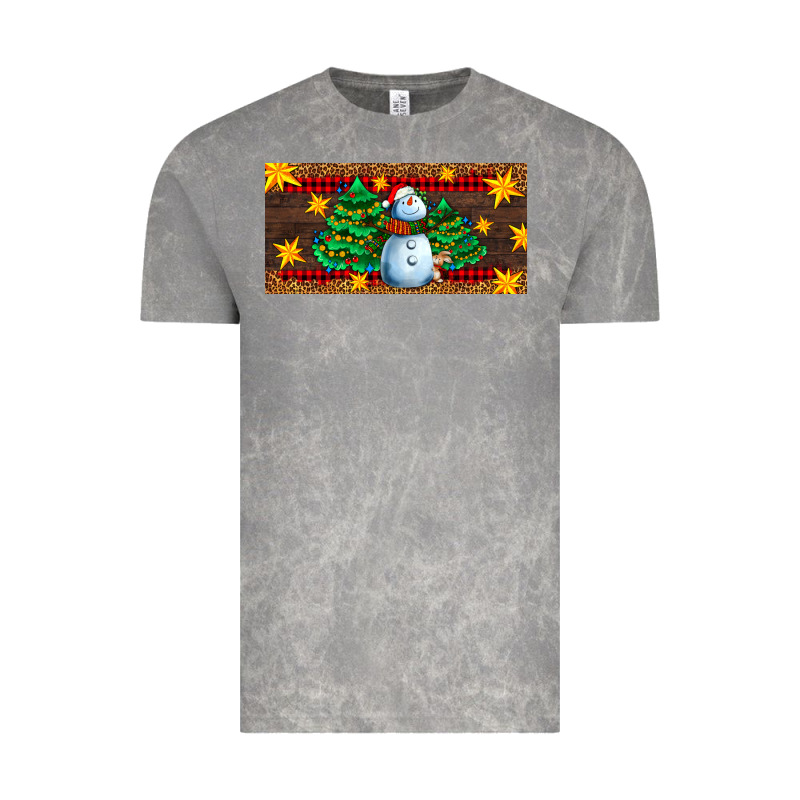 Christmas Tree With Snowman Vintage Tee by AdoDesignShop | Teevron