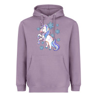 Lavender Winter unicorn Heavyweight Hoodie - Artiststas