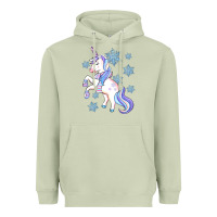 Matcha Winter unicorn Heavyweight Hoodie - Artiststas