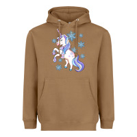 Toasted Coconut Winter unicorn Heavyweight Hoodie - Artiststas