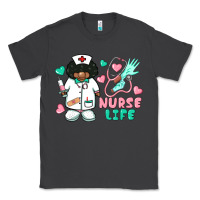 Smoke nurse life afro american nurse Classic Tee - BarkalooDesign