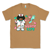 Toasted Coconut nurse life afro american nurse Classic Tee - BarkalooDesign