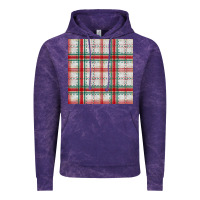 Cloud Purple christmas plaid seamless pattern Vintage Hoodie - BundleAndBundleShop
