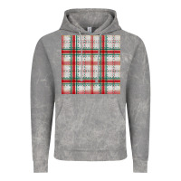 Cloud Rock christmas plaid seamless pattern Vintage Hoodie - BundleAndBundleShop