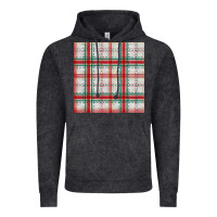 Vintage Arctic christmas plaid seamless pattern Vintage Hoodie - BundleAndBundleShop